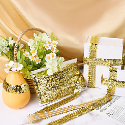 Лента из полиэстера с пайетками для животных&nbsp;OCOR-WH20003-18A