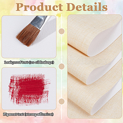 Kinder kreative Kunst Malerei Mischgewebe gesponnenen Leinenstoff&nbsp;DIY-WH20007-389
