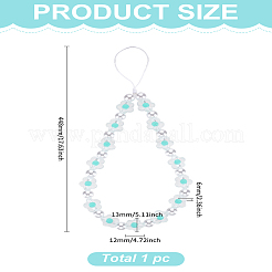 1 шт. резиновые ремешки для мобильного телефона&nbsp;AJEW-LP0001-48B