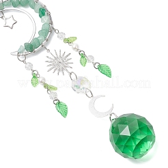 Стекло каплевидное окно висит ловцы солнца&nbsp;HJEW-JM04518