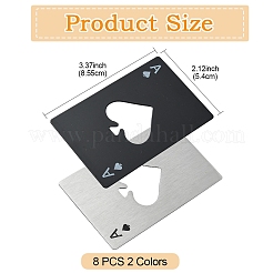 8 шт. 2 цвета AJEW-YW0001-18