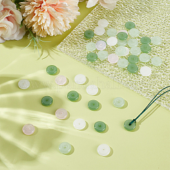 120pcs 4 Farben transparente Glasperlen&nbsp;GLAA-ME0001-23