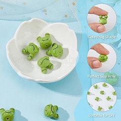 10шт бусины лэмпворк ручной работы LAMP-HS0001-03