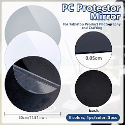 3 шт. 3-цветный ПВХ-фон для фотосъемки&nbsp;AJEW-OC0014-14