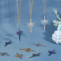 18шт. 3-х цветная подвеска из нержавеющей стали 304 FIND-DC0002-27