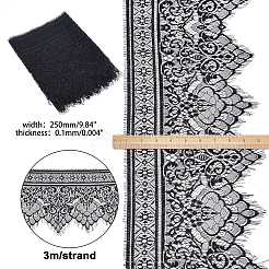 Polyester-Spitzenbesatz&nbsp;DIY-WH0319-67