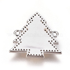 Liens de zircone cubique en laiton micro-pavé&nbsp;BSHE-F012-15B-P