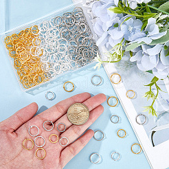 240шт 6 стиля оправы из бисера из сплава FIND-SP0002-53