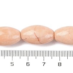 Натурального белого нефрита окрашенных нитей бисера G-H040-C01-01