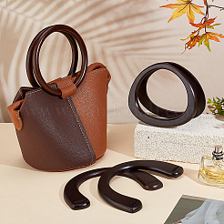 6 шт. 3 стиля деревянных ручек для замены FIND-PH0020-36