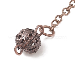 Латунные пули маятниковые подвески HJEW-G020-02