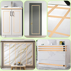 Водонепроницаемая кромка из ПВХ-пластика DIY-WH0419-71B-02