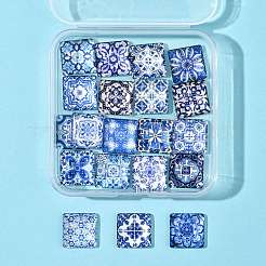 1 пакетик стеклянных кабошонов GGLA-FS0001-17