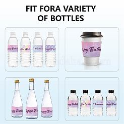 1 пакет самоклеящихся пластиковых этикеток-наклеек DIY-CN0002-09G