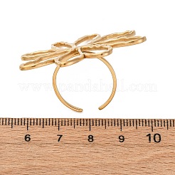 Регулируемые манжеты из нержавеющей стали 304 для женщин RJEW-Z099-01G-01