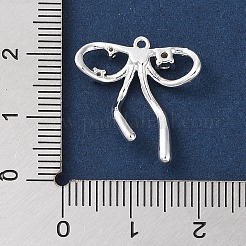 Messing micro pave klare zirkonia anhänger&nbsp;KK-G491-24S-01