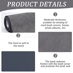 Ткань из матовой искусственной кожи DIY-WH0622-061A