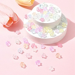 91 г прозрачных акриловых бусин OACR-FS0001-89