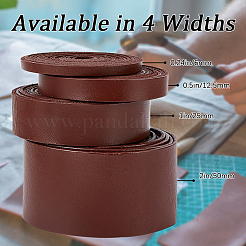 Cordino in pelle piatto da 2 m&nbsp;LC-WH0007-07C-01