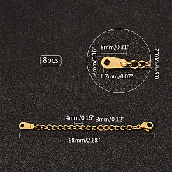 Удлинитель цепи из нержавеющей стали 304 STAS-UN0006-52G