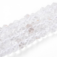 Природных кристаллов кварца бисер нитей G-N347-09A-01