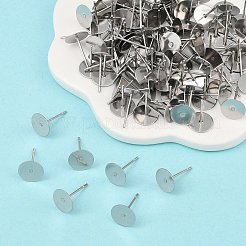 Фурнитура для сережек-гвоздиков из нержавеющей стали марки 304&nbsp;STAS-S028-37