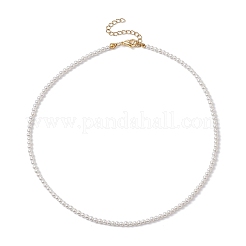 Перлы раковины бисера ожерелья NJEW-JN04620