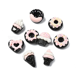 90 pièces 9 styles de cabochons en résine&nbsp;RESI-CJ0004-26