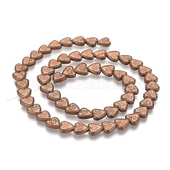 Немагнитные синтетический гематит бисер пряди G-O191-05C