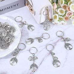 20шт брелок из сплава&nbsp;KEYC-SC0001-15A