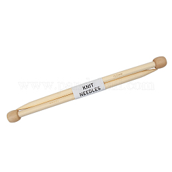 Бамбуковые остроконечные спицы, для вязания инструмента, papayawhip, 250x10 мм, 2 шт / комплект