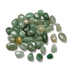 Natürlichen grünen Aventurin Perlen, kein Loch, Nuggets, getrommelt Stein, Heilsteine für den Ausgleich eines Chakras, Kristalltherapie, Meditation, Reiki, Vasenfüller Edelsteine, 7 mm, ca. 9~45x8~25x4~20 Stk. / 156 g