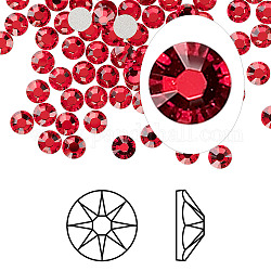 Cabujones de Diamante de imitación cristal austriaco, pasiones de cristal, Aluminio, Xirius rosa, 2088, 227 _Light siam, 4.6~4.8mm