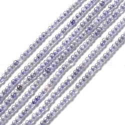 Brins de perles de zircon cubique, ronde, chardon, 2~2.5mm, Trou: 0.6mm, Environ 193 pcs/chapelet, 14.57~15.08 pouce (37~38.3 cm)