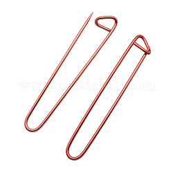 Ferro ausiliario in alluminio, rosso, 120x19x8mm