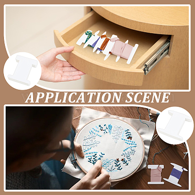 80 шт. 2 стиля картонный держатель для хранения катушек с бумажной лентой&nbsp;CDIS-PH0001-61-1