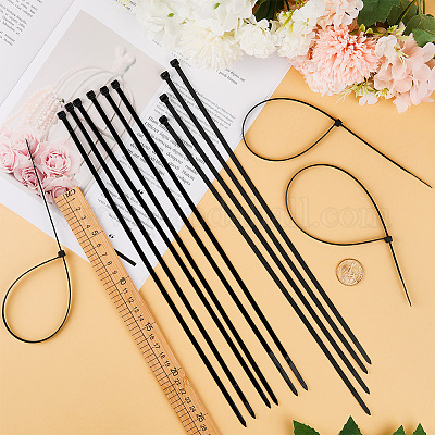 Нейлоновые кабельные стяжки AJEW-WH0248-255-1