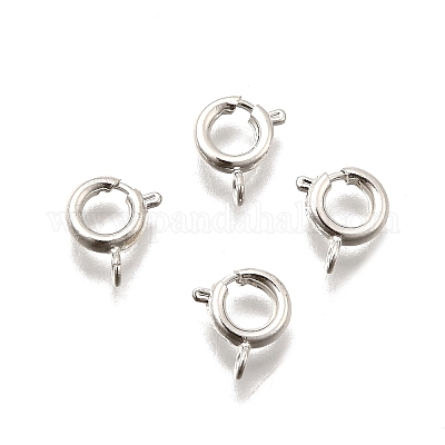 Экологически чистые латунные пружинные кольцевые застежки KK-D082-01F-S-1