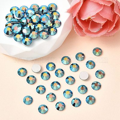 Preciosa® maxima crystal без горячей фиксации плоские камни Y-PRC-NSS10-40080-200-1