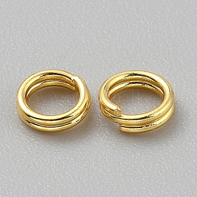 2 комплект латунных застежек для брелков KK-BC0014-47B-1