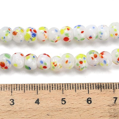 Бусы лэмпворк ручной работы&nbsp;LAMP-H071-01A-03-1