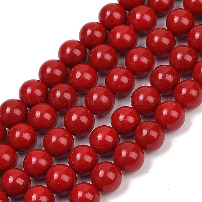 Оболочки жемчужина бисер нитей BSHE-K015-8mm-01-1