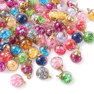 Прозрачные стеклянные глобусы подвесные наборы GLAA-TA0003-01-1