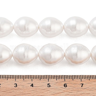 Гальванические оболочки жемчужные бусы пряди BSHE-H110-01-03-1