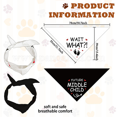 Хлопковый собачий платок AJEW-WH0592-001-1