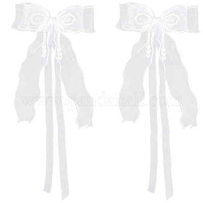 Кружевные броши-банты для одежды JEWB-WH20014-06A-1