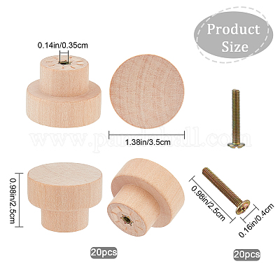 Ручка ящика из дерева WOCR-CP0001-02-1