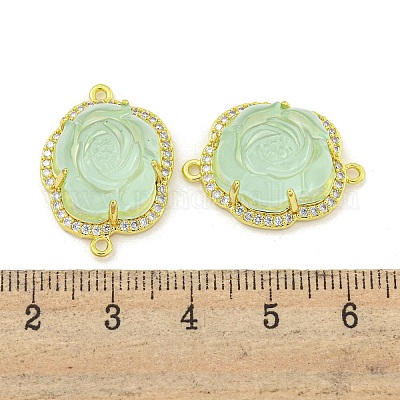 Покрытие стойки латунное микропаве звено циркония KK-M291-25B-1