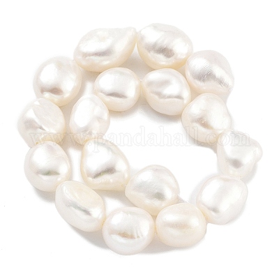 Нити из натурального культивированного пресноводного жемчуга PEAR-P062-31D-1