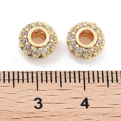 Латунь с кубиками циркония KK-P271-16G-1